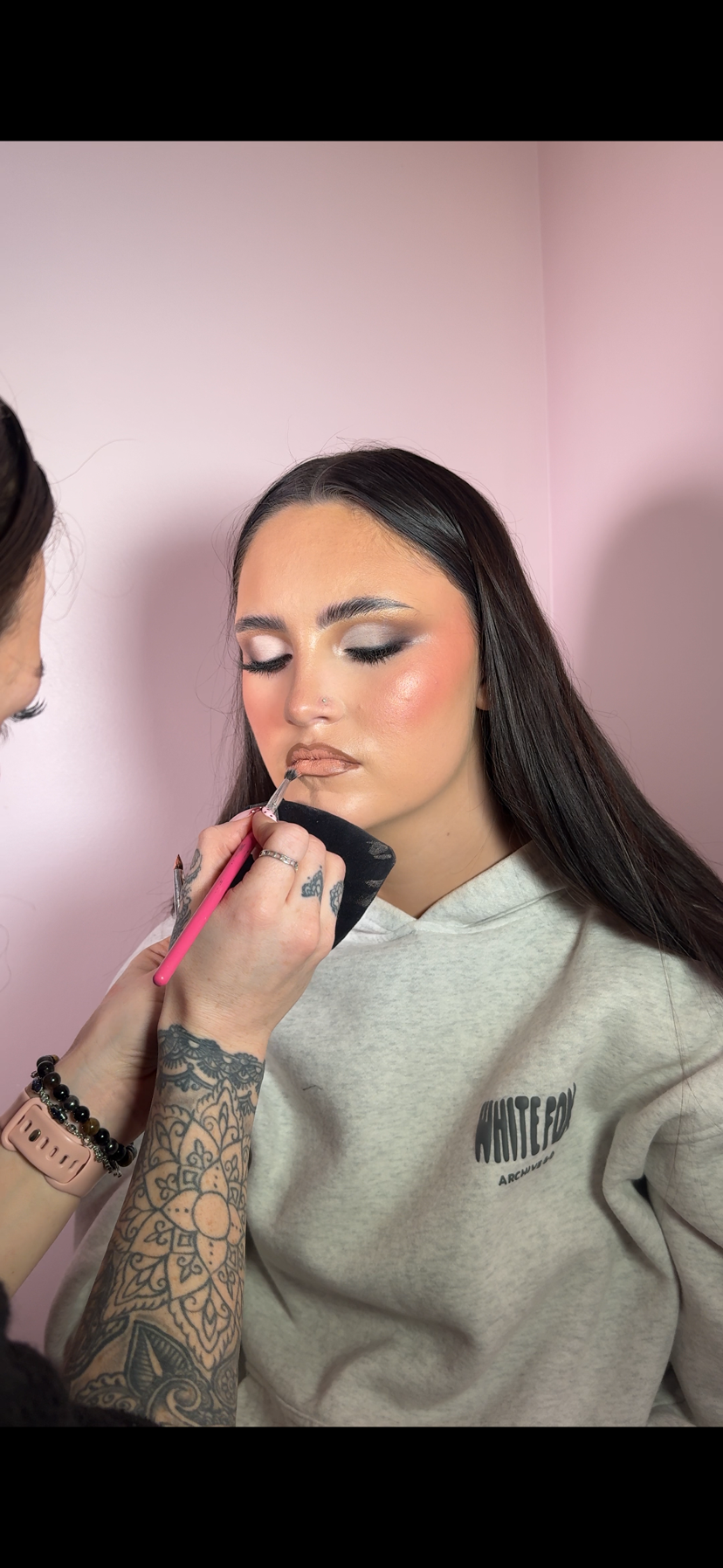 Makeup results
