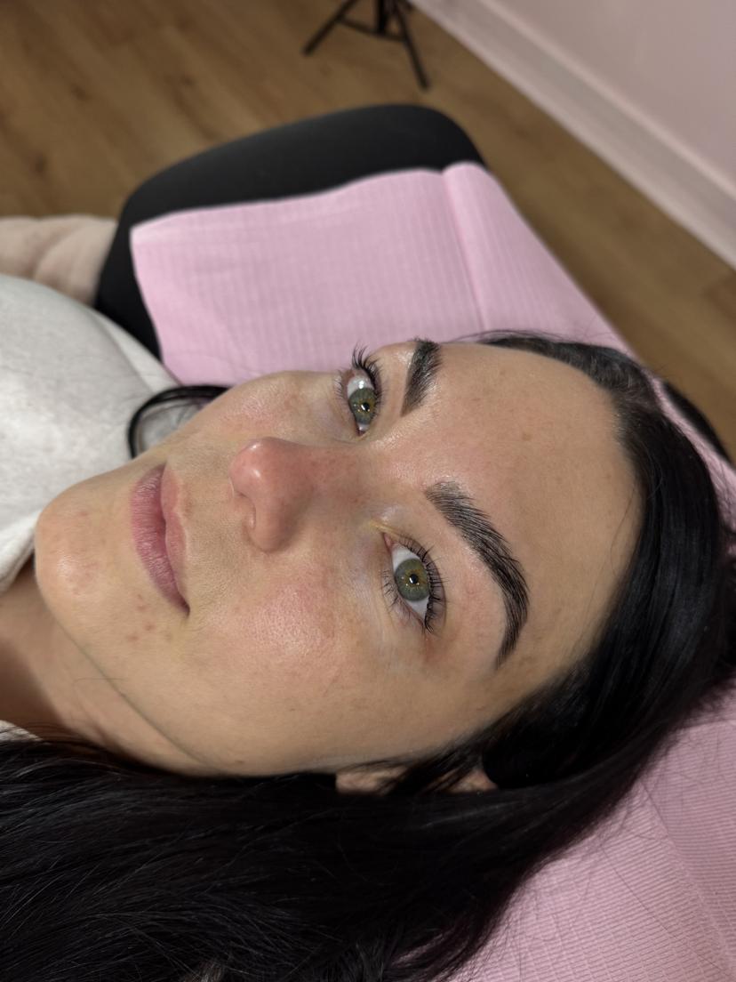 Brow lamination and lash lift results